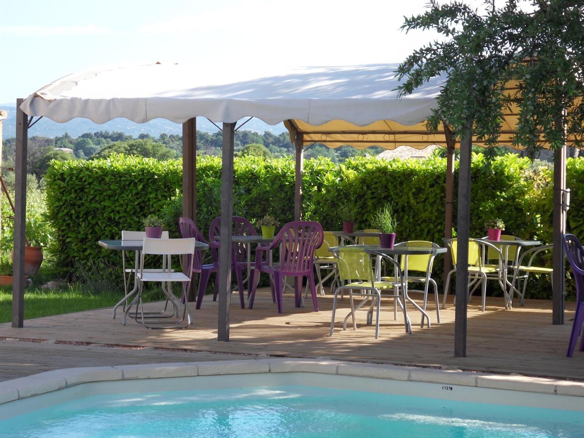 Le Jardin D'Ivana Chambres D'Hotes B&B Avec Piscine Chauffee Oppède Eksteriør billede